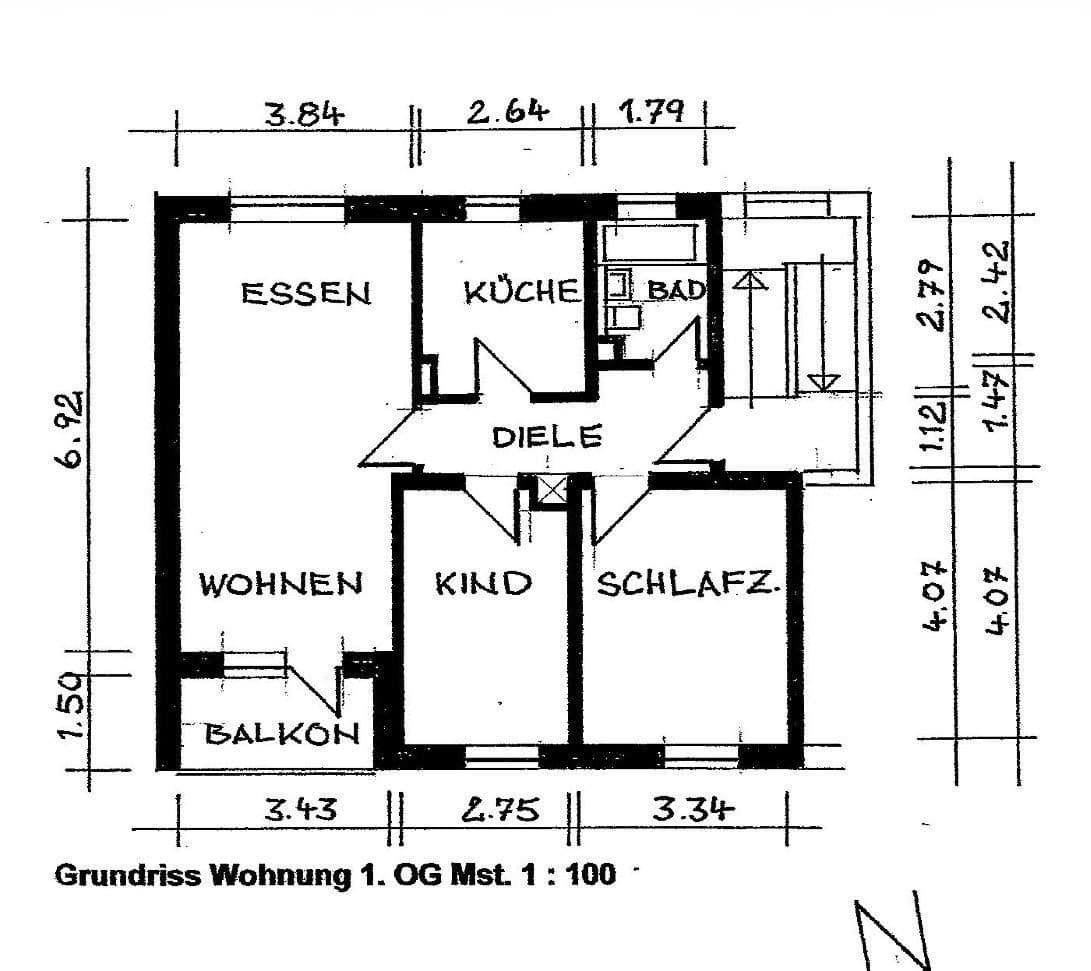 3 bedroom flat to rent, 71 m², Wilhelm-Schech-Straße 22, Landau, Rhineland-Palatinate 3 bedroom flat to rent, 71 m², Wilhelm-Schech-Straße 22, Landau, Rhineland-Palatinate