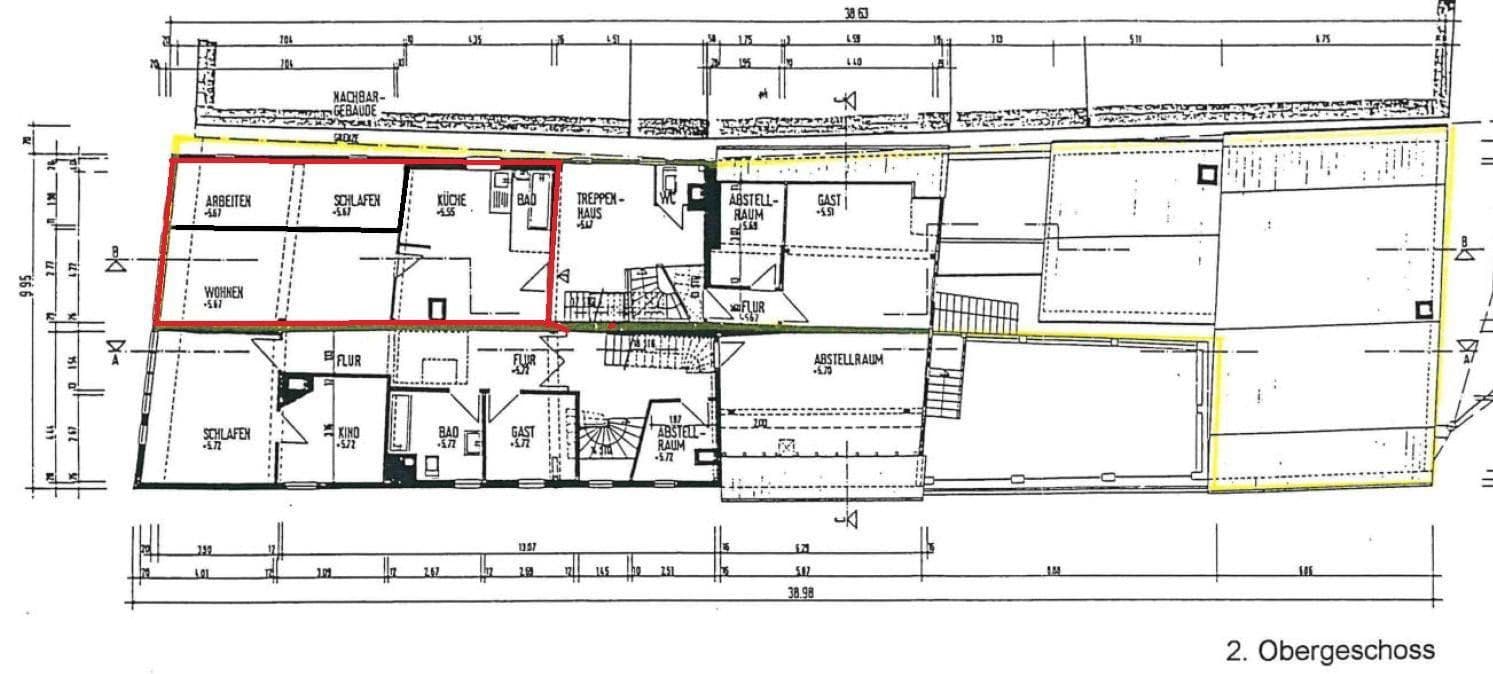 2 bedroom flat to rent, 61 m², Kaiserstr. 61, Friedberg (Hessen), Hesse 2 bedroom flat to rent, 61 m², Kaiserstr. 61, Friedberg (Hessen), Hesse
