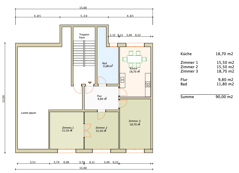3 bedroom flat for sale, 90 m², Hamburg, Hamburg 3 bedroom flat for sale, 90 m², Hamburg, Hamburg