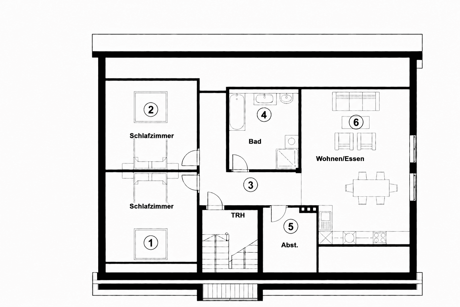 2 bedroom with open-plan kitchen flat to rent, 82 m², Wettenberg, Hesse 2 bedroom with open-plan kitchen flat to rent, 82 m², Wettenberg, Hesse