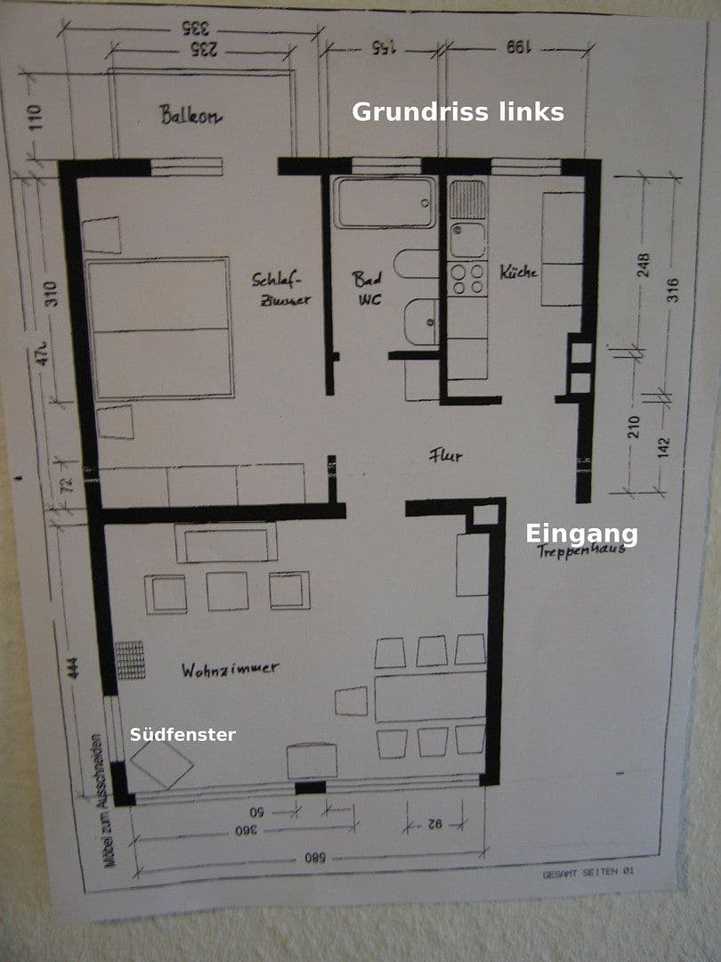 2 bedroom flat to rent, 59 m², Murhardstrasse 4, Kassel, Hesse 2 bedroom flat to rent, 59 m², Murhardstrasse 4, Kassel, Hesse