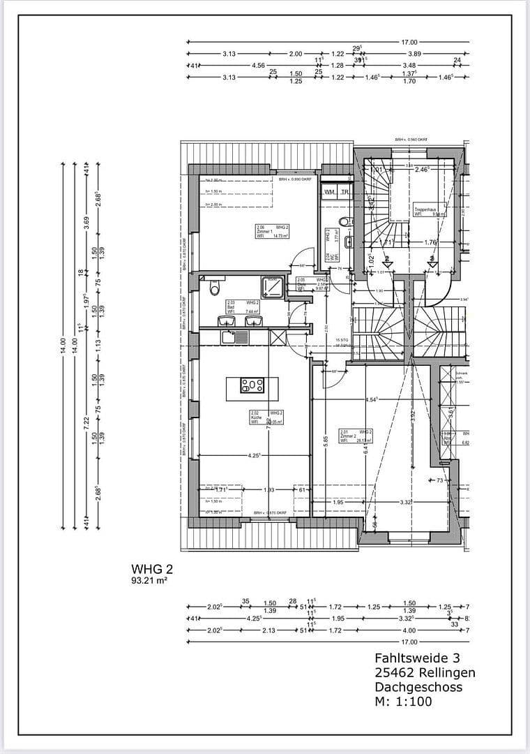 2 bedroom with open-plan kitchen flat to rent, 135 m², Fahltsweide, 3, Rellingen, Schleswig-Holstein 2 bedroom with open-plan kitchen flat to rent, 135 m², Fahltsweide, 3, Rellingen, Schleswig-Holstein