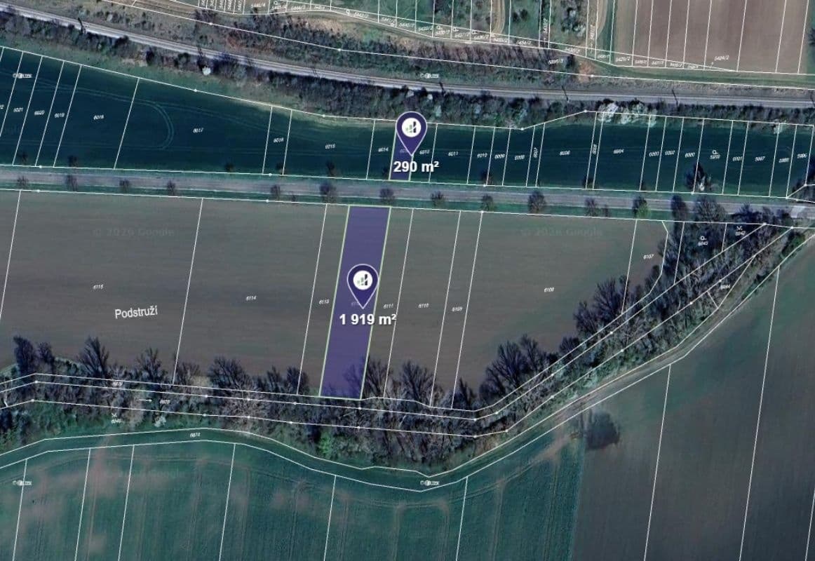 plot for sale, 1,105 m², Němčice nad Hanou, Olomoucký Region plot for sale, 1,105 m², Němčice nad Hanou, Olomoucký Region