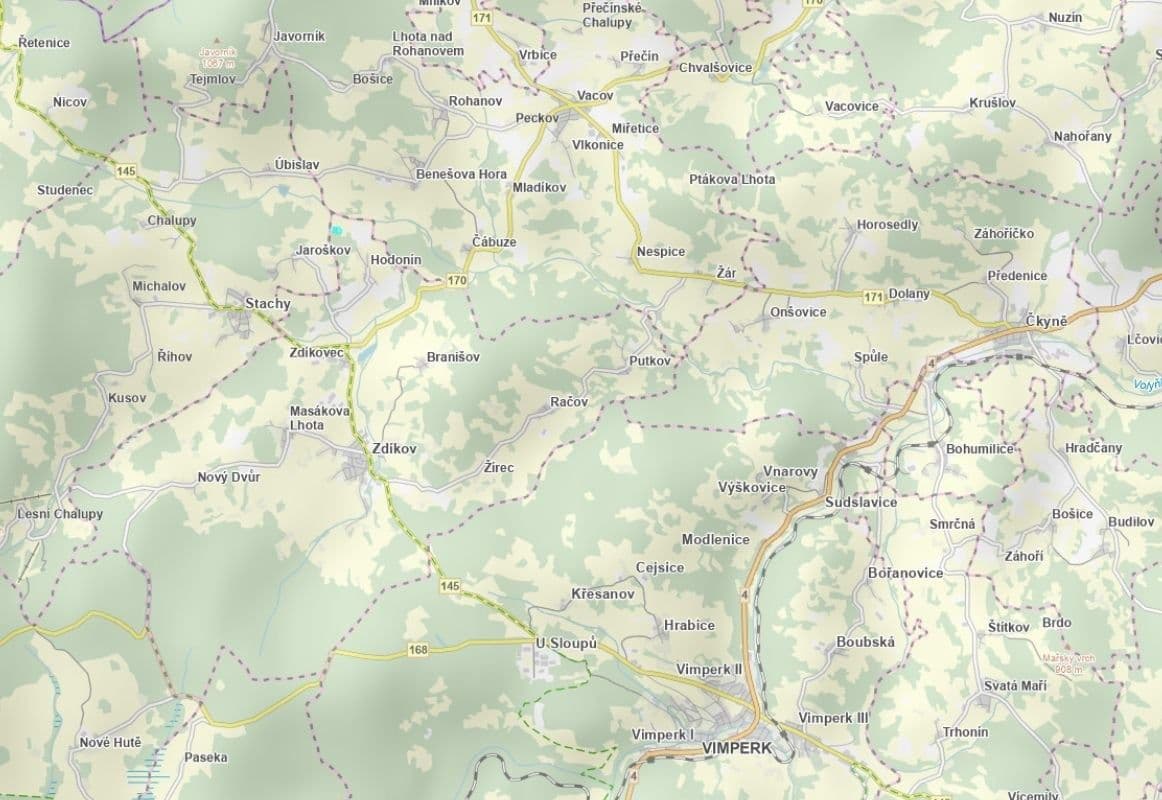 plot for sale, 2,248 m², Zdíkov, Jihočeský Region plot for sale, 2,248 m², Zdíkov, Jihočeský Region