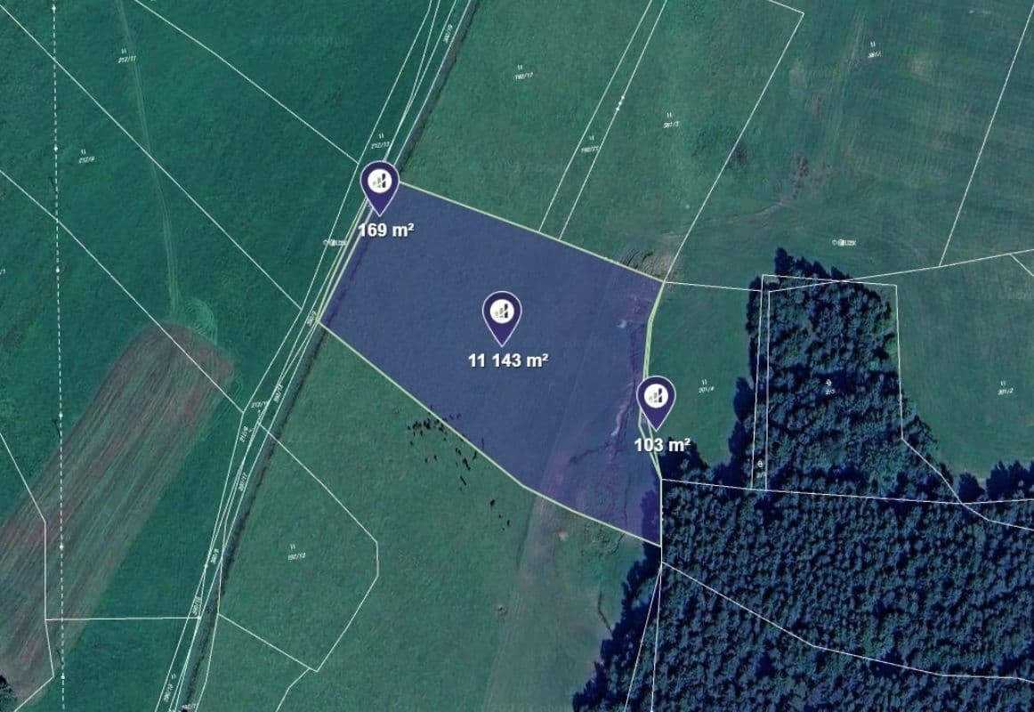 plot for sale, 2,283 m², Stachy, Jihočeský Region plot for sale, 2,283 m², Stachy, Jihočeský Region