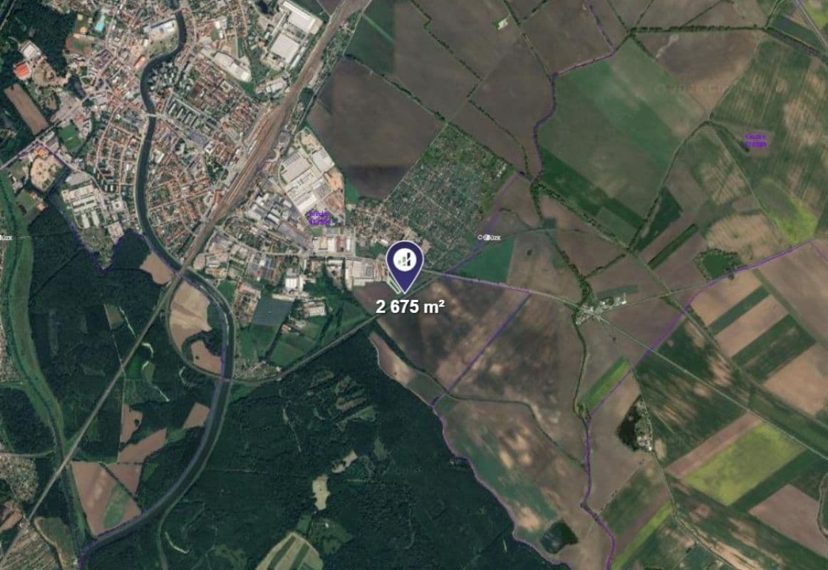 plot for sale, 2,675 m², Břeclav, Jihomoravský Region plot for sale, 2,675 m², Břeclav, Jihomoravský Region