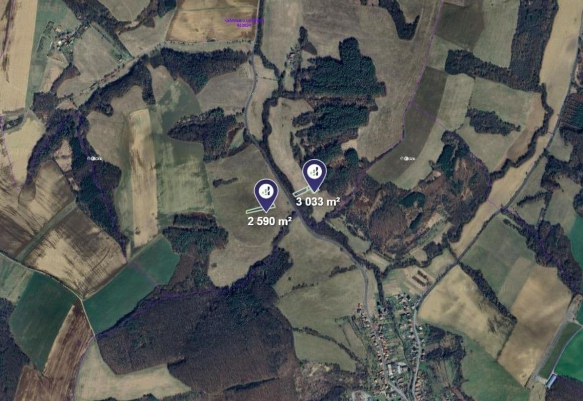 plot for sale, 5,623 m², Kaňovice, Zlínský Region plot for sale, 5,623 m², Kaňovice, Zlínský Region