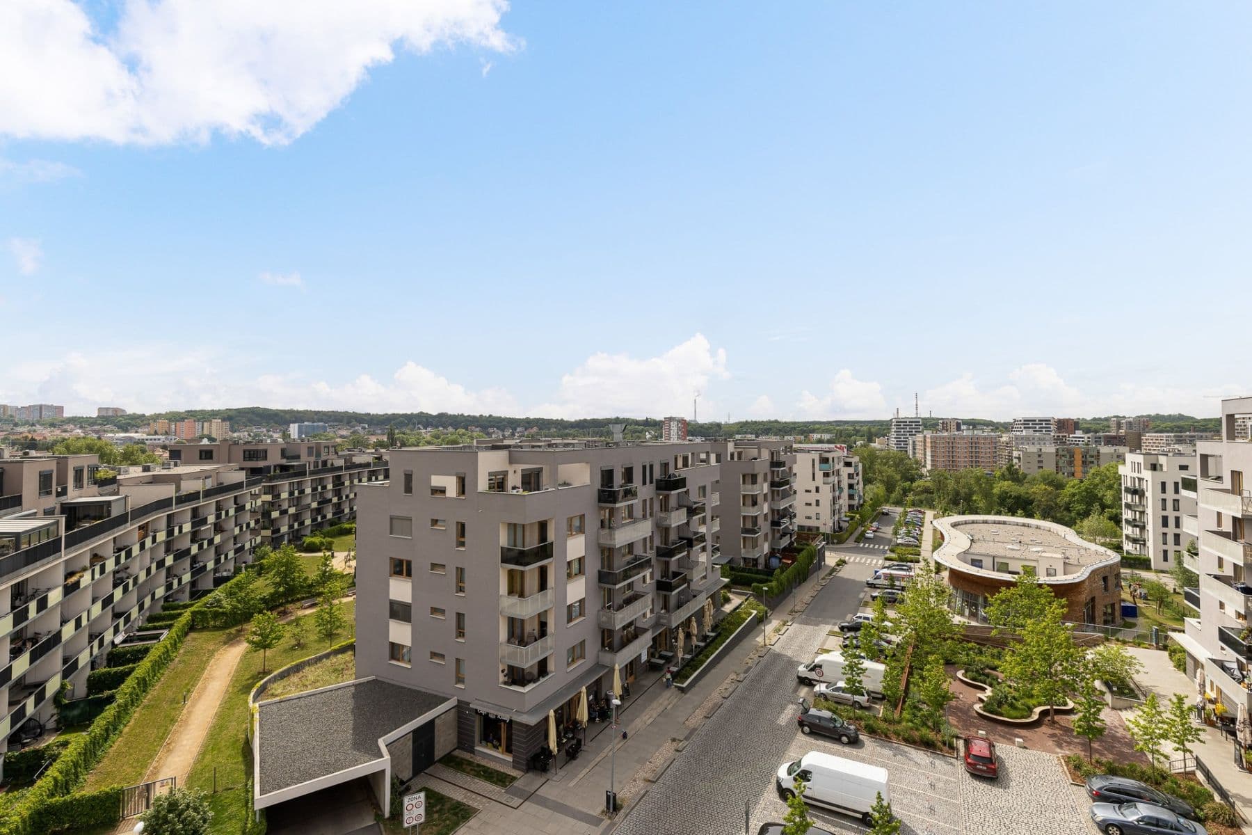 1 bedroom with open-plan kitchen flat to rent, 52 m², Waltariho, Prague, Prague 1 bedroom with open-plan kitchen flat to rent, 52 m², Waltariho, Prague, Prague