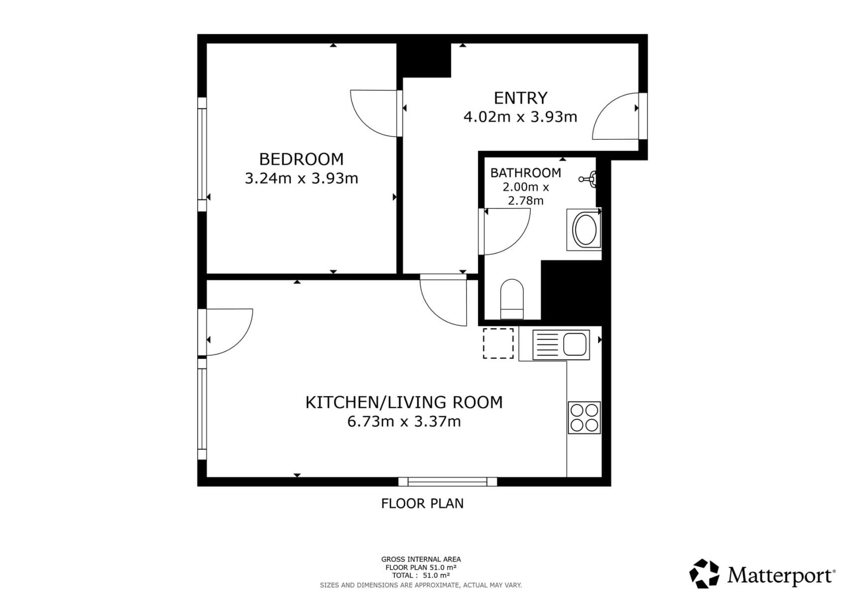 1 bedroom with open-plan kitchen flat to rent, 52 m², Waltariho, Prague, Prague 1 bedroom with open-plan kitchen flat to rent, 52 m², Waltariho, Prague, Prague