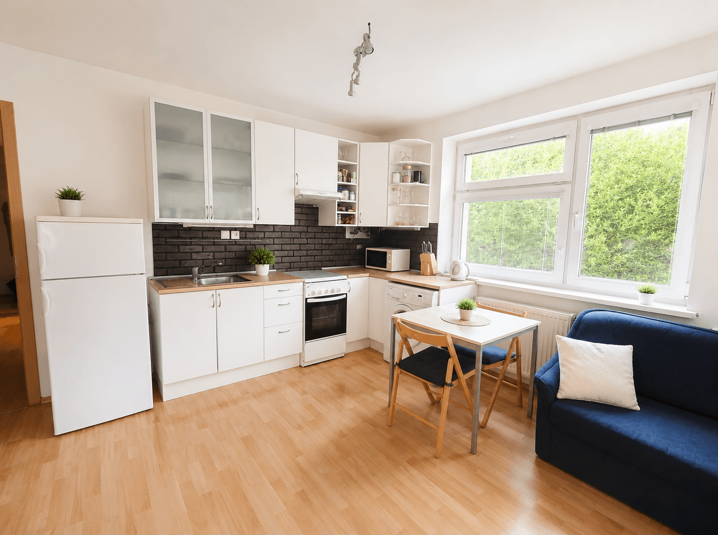 1 bedroom with open-plan kitchen flat to rent, 52 m², Internacionální, Prague, Prague 1 bedroom with open-plan kitchen flat to rent, 52 m², Internacionální, Prague, Prague