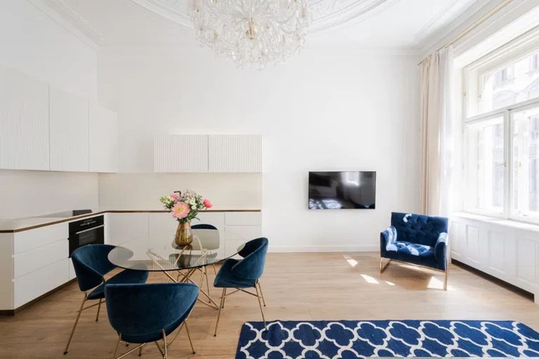 1 bedroom with open-plan kitchen flat to rent, 61 m², Jilská, Prague, Prague 1 bedroom with open-plan kitchen flat to rent, 61 m², Jilská, Prague, Prague