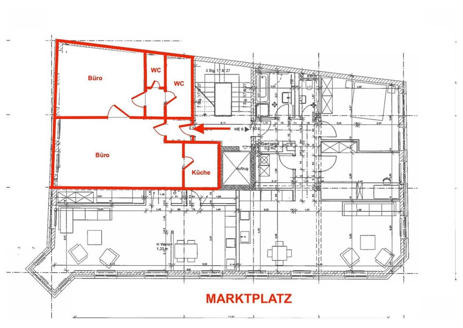 office to rent, 60 m², Am Markt 2, Schwerin, Mecklenburg-Vorpommern office to rent, 60 m², Am Markt 2, Schwerin, Mecklenburg-Vorpommern