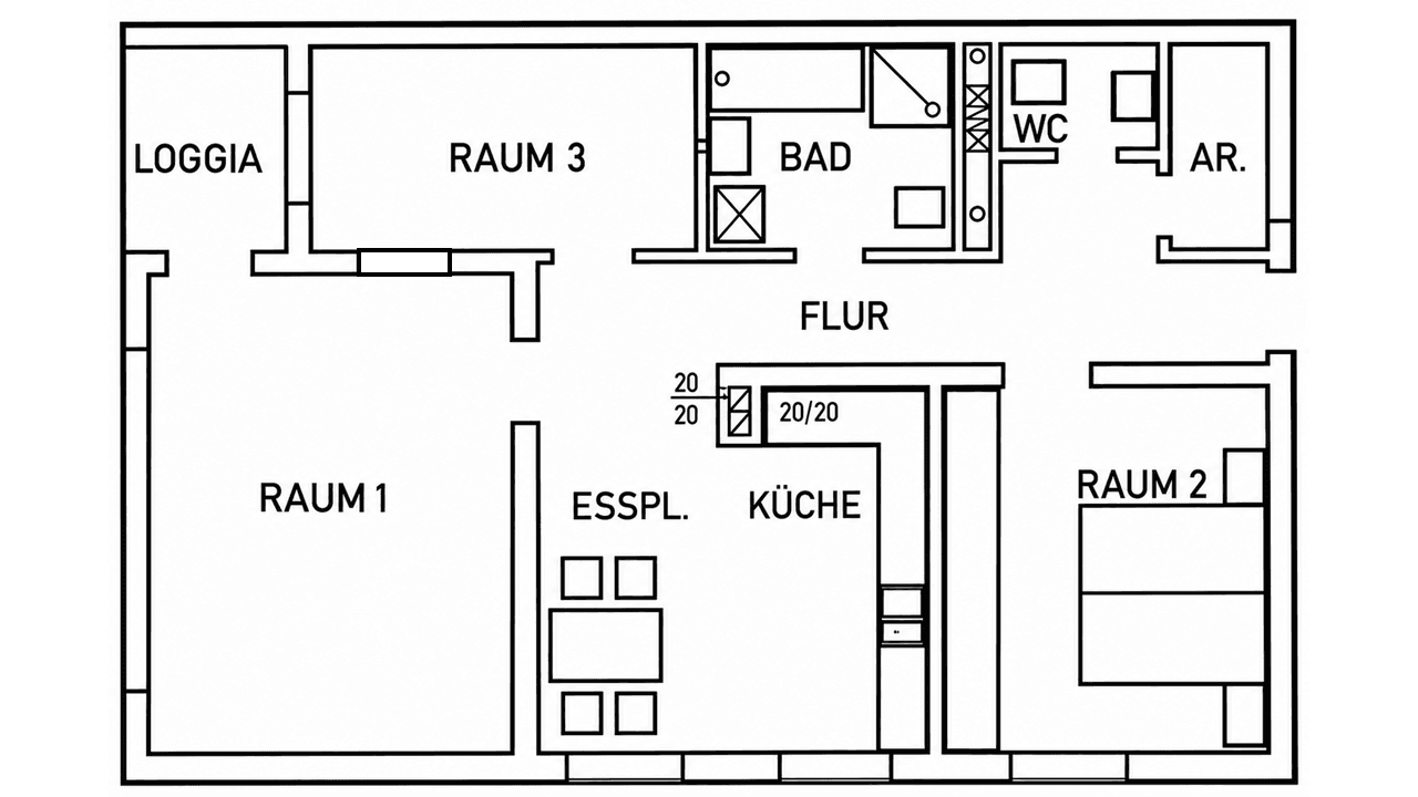 2 bedroom with open-plan kitchen flat for sale, 84 m², Maisstraße 32, Duisburg, North Rhine-Westphalia 2 bedroom with open-plan kitchen flat for sale, 84 m², Maisstraße 32, Duisburg, North Rhine-Westphalia