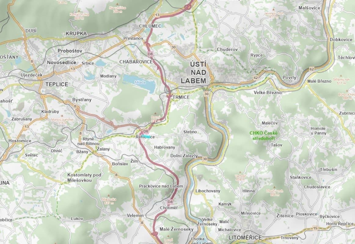 plot for sale, 118,686 m², Řehlovice, Ústecký Region plot for sale, 118,686 m², Řehlovice, Ústecký Region