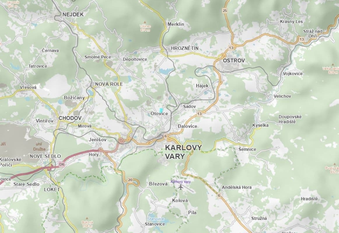 plot for sale, 74,010 m², Otovice, Karlovarský Region plot for sale, 74,010 m², Otovice, Karlovarský Region