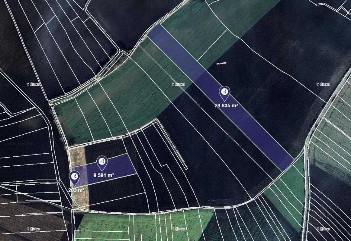 plot for sale, 74,702 m², Křinec, Středočeský Region plot for sale, 74,702 m², Křinec, Středočeský Region
