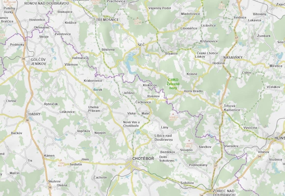 plot for sale, 3,377 m², Borek, Vysočina Region plot for sale, 3,377 m², Borek, Vysočina Region