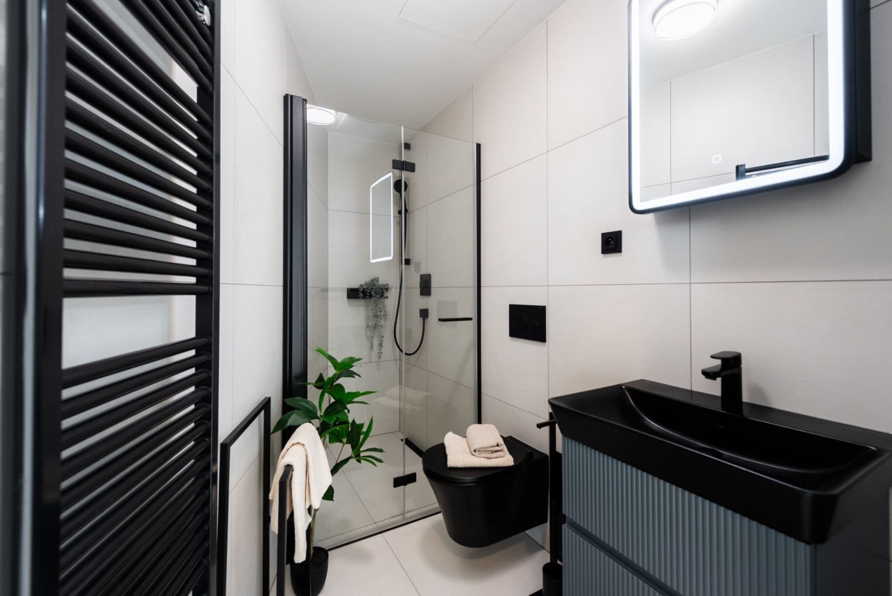 1 bedroom with open-plan kitchen flat to rent, 39 m², Krymská, Prague, Prague 1 bedroom with open-plan kitchen flat to rent, 39 m², Krymská, Prague, Prague