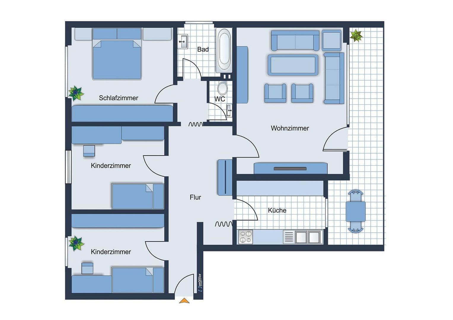4 bedroom flat for sale, 94 m², Nürnberg, Bavaria 4 bedroom flat for sale, 94 m², Nürnberg, Bavaria