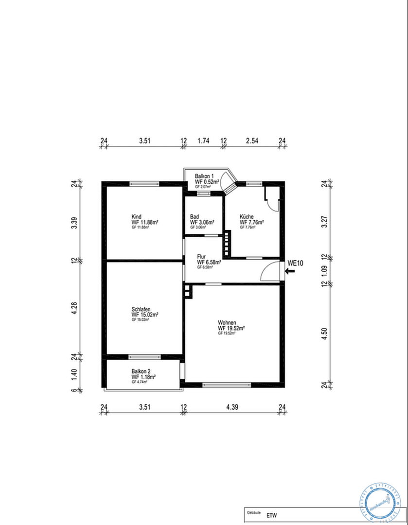 3 bedroom flat for sale, 68 m², Bremerhaven, Bremen 3 bedroom flat for sale, 68 m², Bremerhaven, Bremen