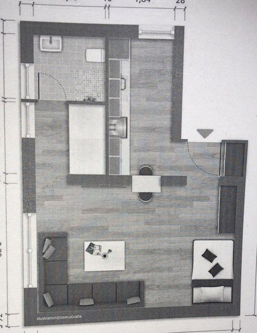Studio flat for sale, 39 m², Arnoldstrasse 17, Mülheim an der Ruhr, North Rhine-Westphalia Studio flat for sale, 39 m², Arnoldstrasse 17, Mülheim an der Ruhr, North Rhine-Westphalia