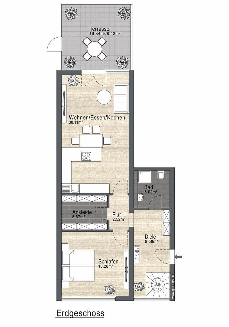 2 bedroom with open-plan kitchen flat for sale, 104 m², Gladbacher Straße 47, Neuss, North Rhine-Westphalia 2 bedroom with open-plan kitchen flat for sale, 104 m², Gladbacher Straße 47, Neuss, North Rhine-Westphalia
