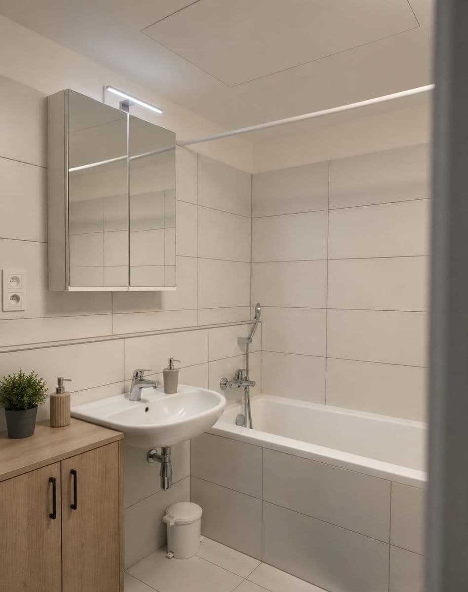 2 bedroom with open-plan kitchen flat to rent, 73 m², Fabiánové, Prague, Prague 2 bedroom with open-plan kitchen flat to rent, 73 m², Fabiánové, Prague, Prague