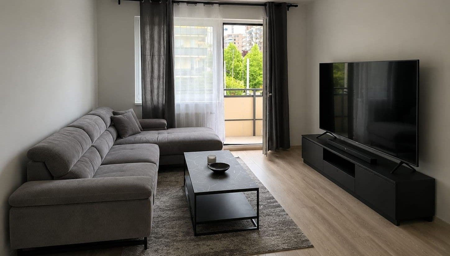2 bedroom with open-plan kitchen flat to rent, 73 m², Fabiánové, Prague, Prague 2 bedroom with open-plan kitchen flat to rent, 73 m², Fabiánové, Prague, Prague