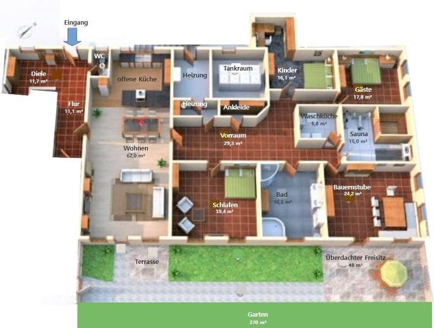 6 bedroom flat for sale, 260 m², Andechs, Bavaria 6 bedroom flat for sale, 260 m², Andechs, Bavaria