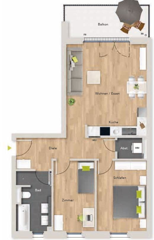 3 bedroom flat to rent, 80 m², Bahnhofstraße 2b, Bad Schönborn, Baden-Württemberg 3 bedroom flat to rent, 80 m², Bahnhofstraße 2b, Bad Schönborn, Baden-Württemberg