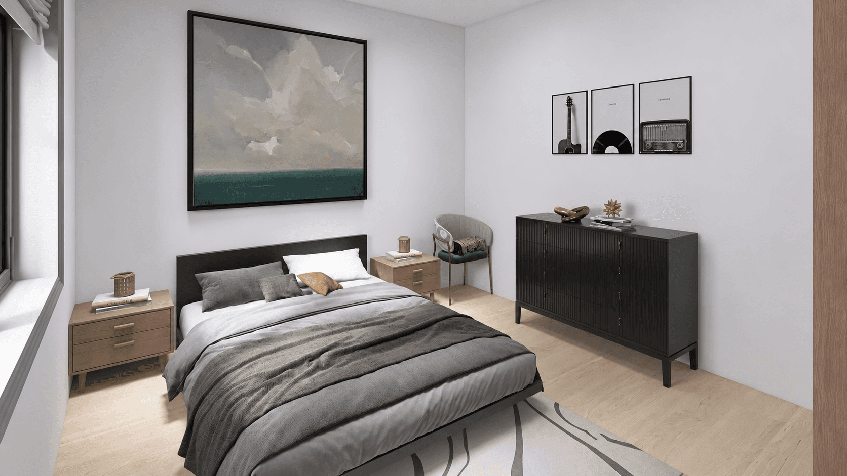 2 bedroom with open-plan kitchen flat to rent, 57 m², Kobyliská, Prague, Prague 2 bedroom with open-plan kitchen flat to rent, 57 m², Kobyliská, Prague, Prague