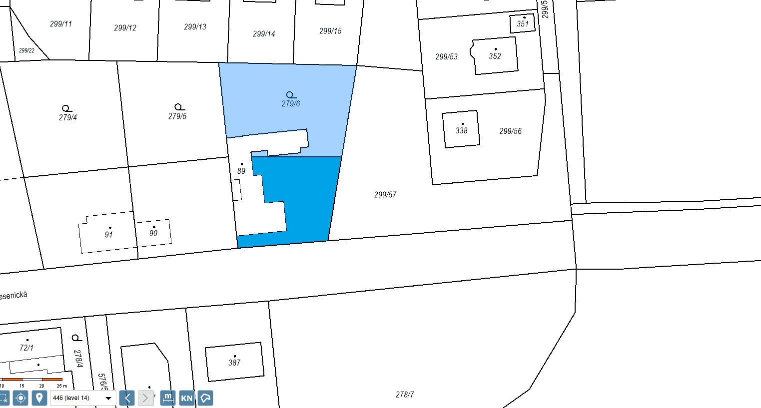 plot for sale, 1,301 m², Jesenice, Středočeský Region plot for sale, 1,301 m², Jesenice, Středočeský Region