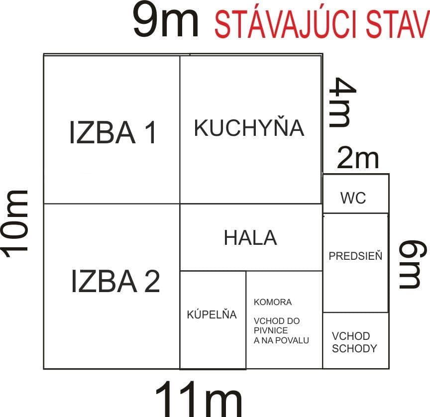 house for sale, 100 m², 1. mája, Leopoldov, Trnavský Region house for sale, 100 m², 1. mája, Leopoldov, Trnavský Region
