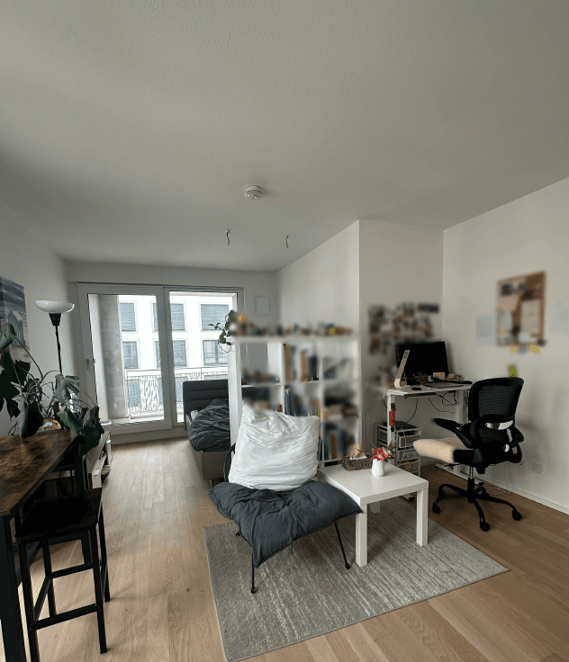 Studio flat to rent, 37 m², Kyivstraße, München, Bavaria Studio flat to rent, 37 m², Kyivstraße, München, Bavaria
