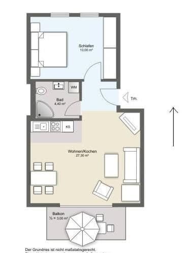 2 bedroom flat for sale, 47 m², Putbus, Mecklenburg-Vorpommern 2 bedroom flat for sale, 47 m², Putbus, Mecklenburg-Vorpommern