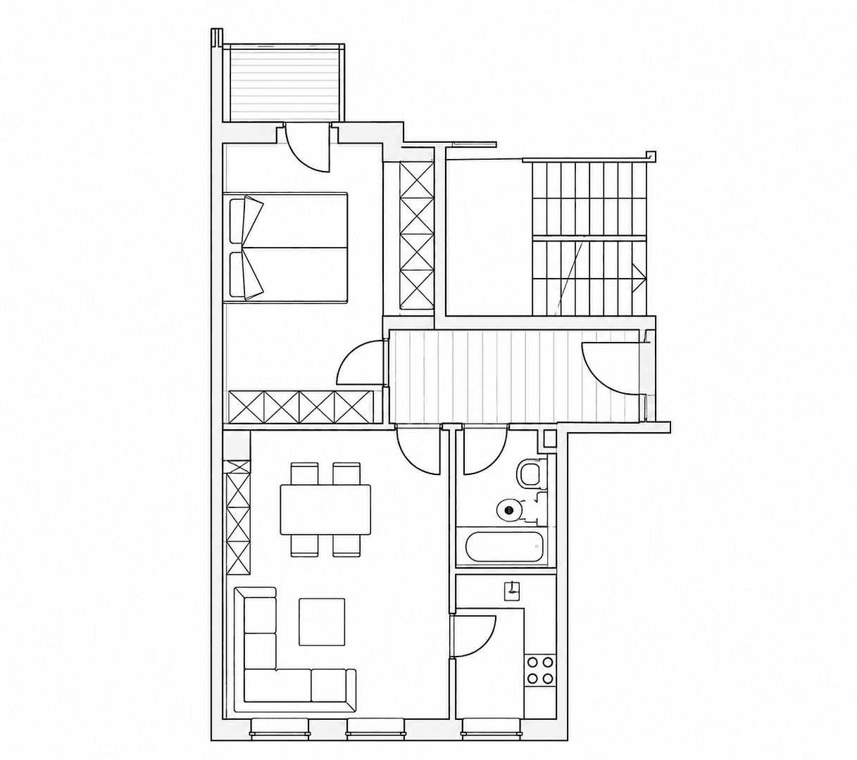 2 bedroom flat for sale, 51 m², Chemnitz, Saxony 2 bedroom flat for sale, 51 m², Chemnitz, Saxony