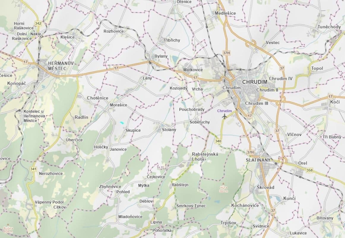 plot for sale, 3,290 m², Morašice, Pardubický Region plot for sale, 3,290 m², Morašice, Pardubický Region