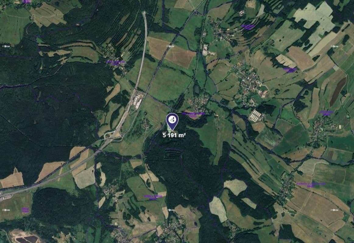 plot for sale, 5,191 m², Velké Chvojno, Ústecký Region plot for sale, 5,191 m², Velké Chvojno, Ústecký Region
