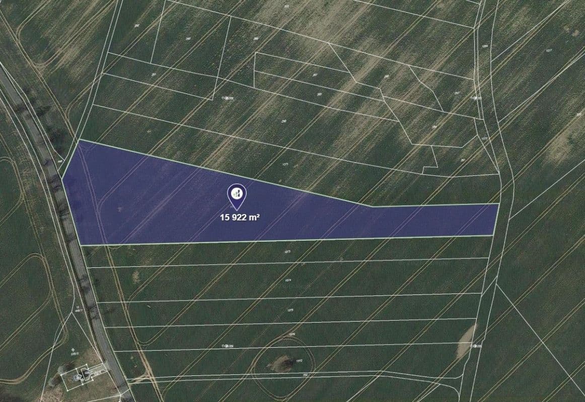 plot for sale, 15,922 m², Zbýšov, Středočeský Region plot for sale, 15,922 m², Zbýšov, Středočeský Region