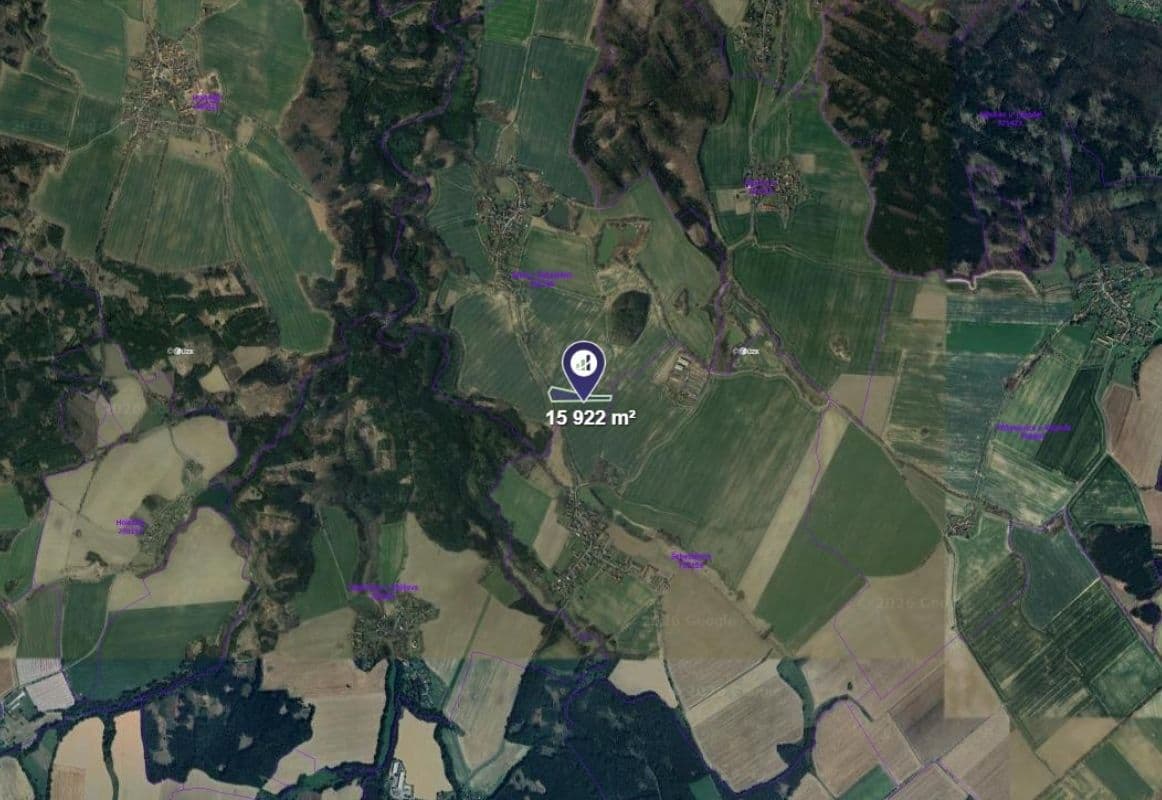 plot for sale, 15,922 m², Zbýšov, Středočeský Region plot for sale, 15,922 m², Zbýšov, Středočeský Region