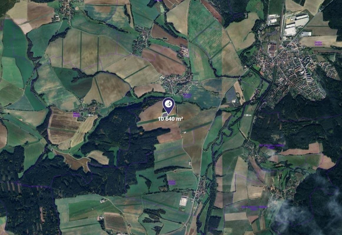 plot for sale, 3,547 m², Kvíčovice, Plzeňský Region plot for sale, 3,547 m², Kvíčovice, Plzeňský Region