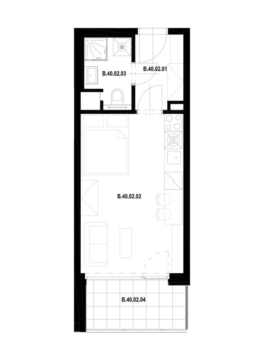 Studio flat to rent, 30 m², Jáchymovská, Prague, Prague Studio flat to rent, 30 m², Jáchymovská, Prague, Prague