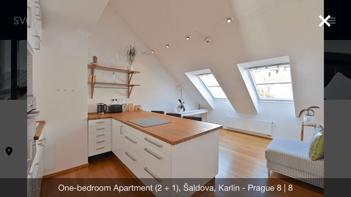 2 bedroom with open-plan kitchen flat to rent, 103 m², Šaldova, Prague, Prague 2 bedroom with open-plan kitchen flat to rent, 103 m², Šaldova, Prague, Prague