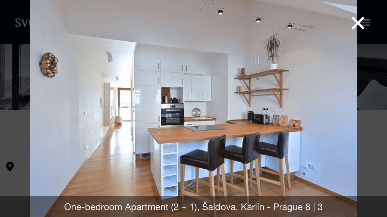 2 bedroom with open-plan kitchen flat to rent, 103 m², Šaldova, Prague, Prague 2 bedroom with open-plan kitchen flat to rent, 103 m², Šaldova, Prague, Prague