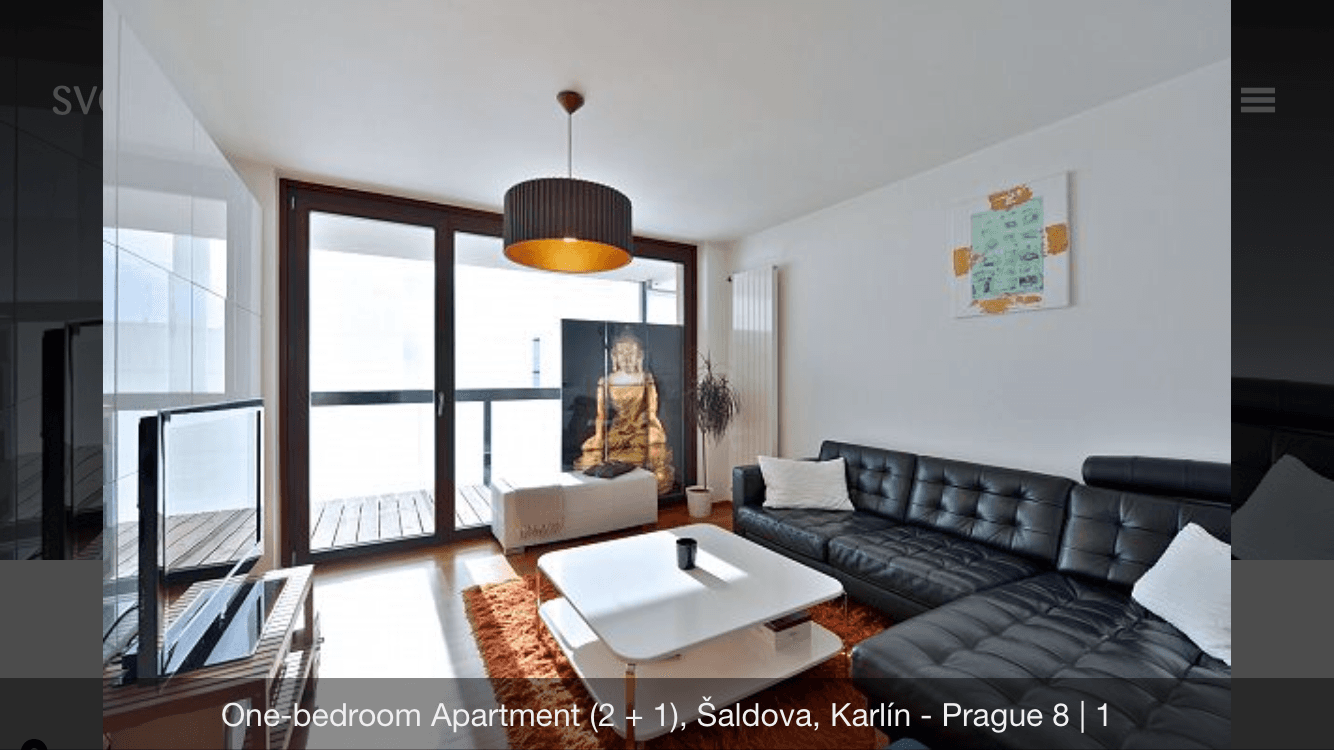 2 bedroom with open-plan kitchen flat to rent, 103 m², Šaldova, Prague, Prague 2 bedroom with open-plan kitchen flat to rent, 103 m², Šaldova, Prague, Prague
