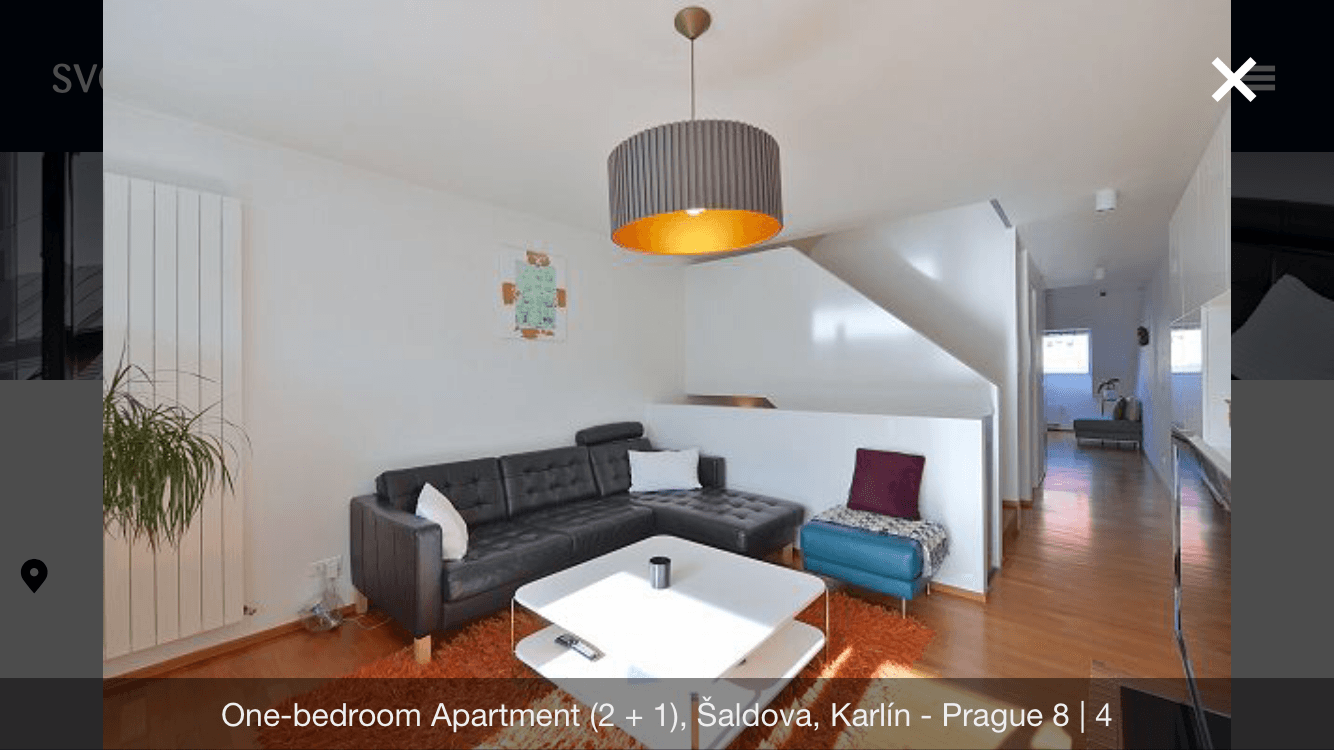 2 bedroom with open-plan kitchen flat to rent, 103 m², Šaldova, Prague, Prague 2 bedroom with open-plan kitchen flat to rent, 103 m², Šaldova, Prague, Prague