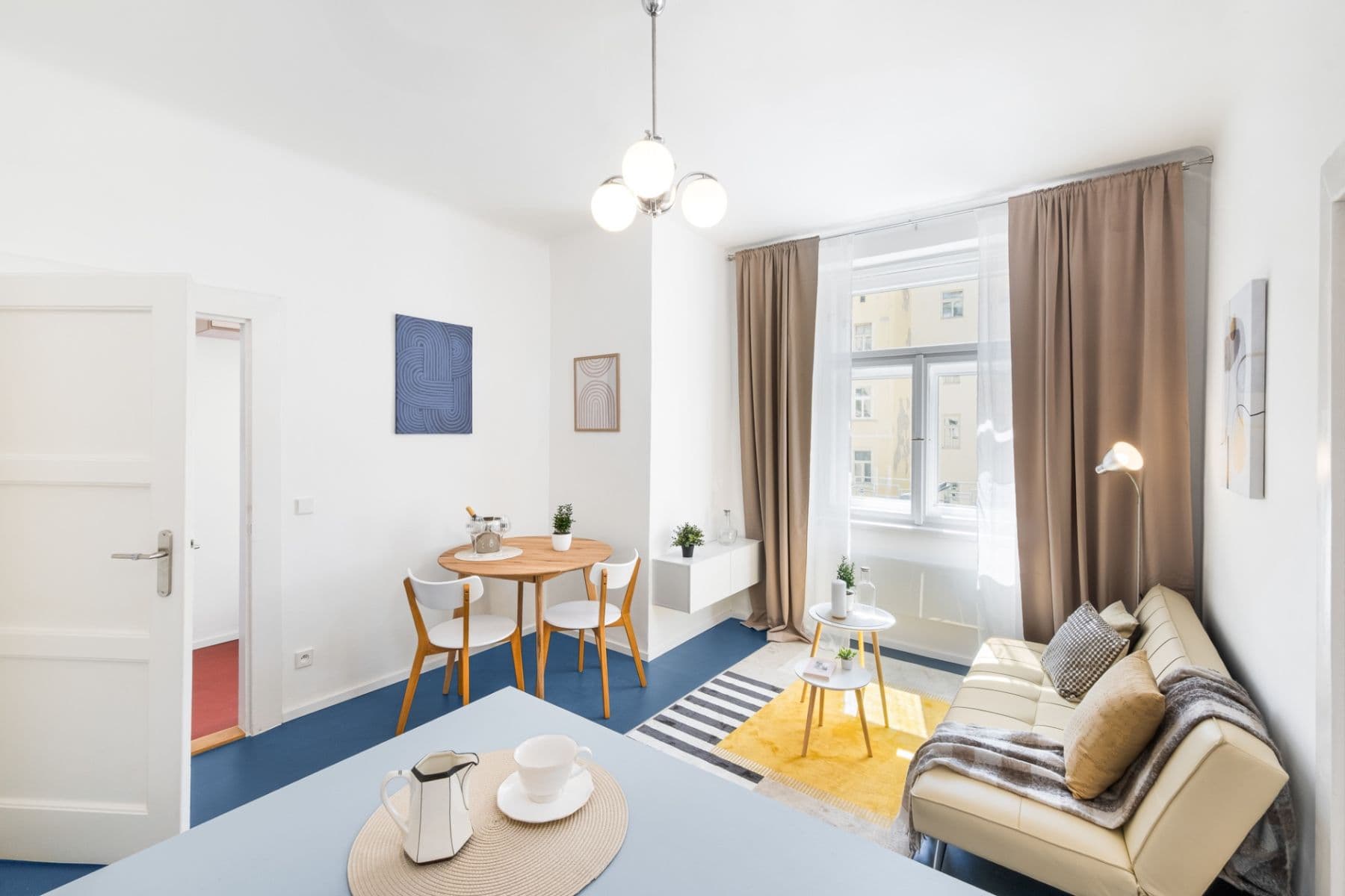 1 bedroom with open-plan kitchen flat to rent, 47 m², Pod Zvonařkou, Prague, Prague 1 bedroom with open-plan kitchen flat to rent, 47 m², Pod Zvonařkou, Prague, Prague