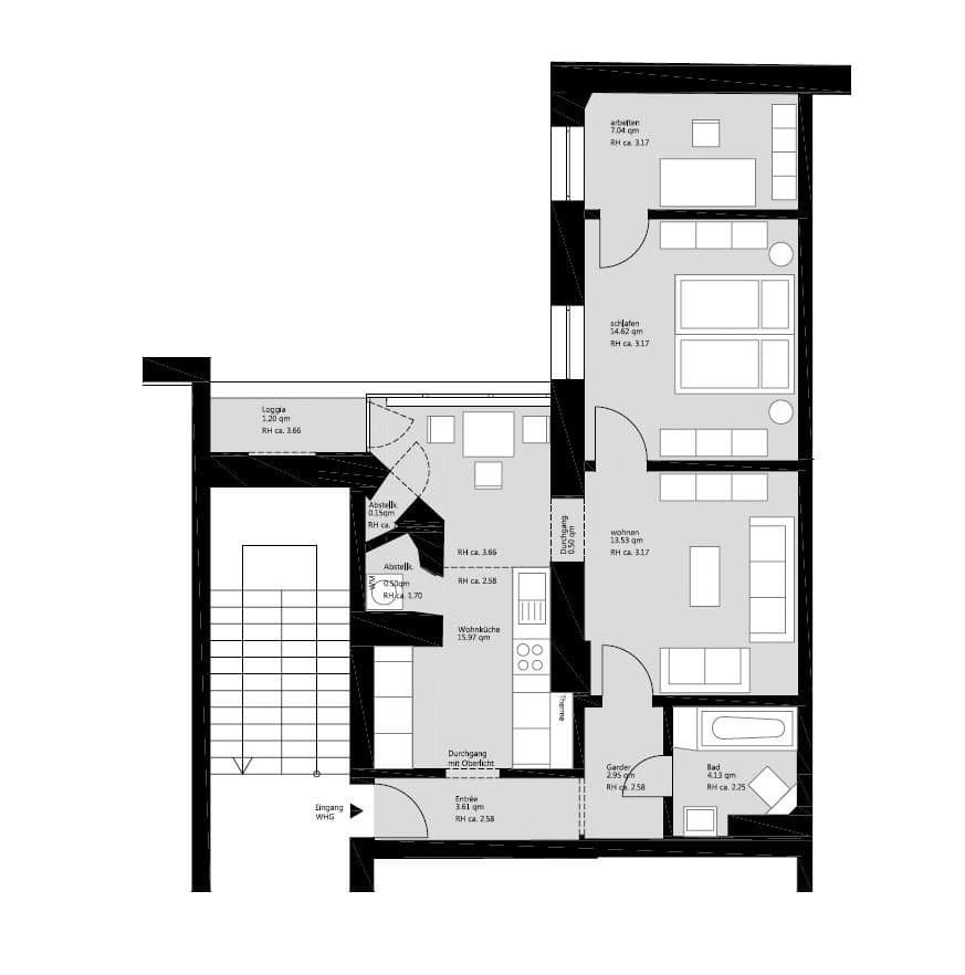 3 bedroom flat for sale, 64 m², Stammheimer Straße 59, Köln, North Rhine-Westphalia 3 bedroom flat for sale, 64 m², Stammheimer Straße 59, Köln, North Rhine-Westphalia