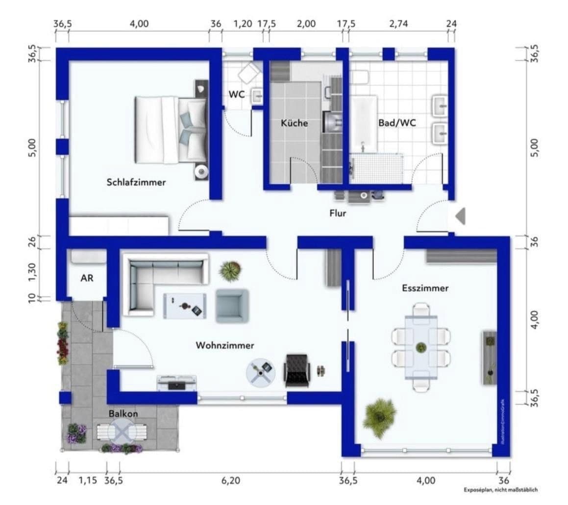 3 bedroom flat to rent, 98 m², Büchen, Schleswig-Holstein 3 bedroom flat to rent, 98 m², Büchen, Schleswig-Holstein