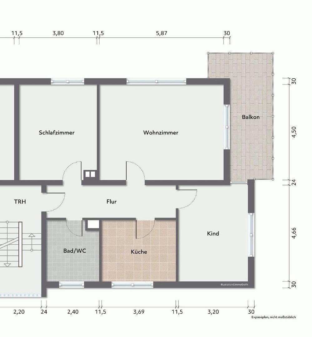 3 bedroom flat to rent, 95 m², Sauerbruchstr. 11, Bruchsal, Baden-Württemberg 3 bedroom flat to rent, 95 m², Sauerbruchstr. 11, Bruchsal, Baden-Württemberg